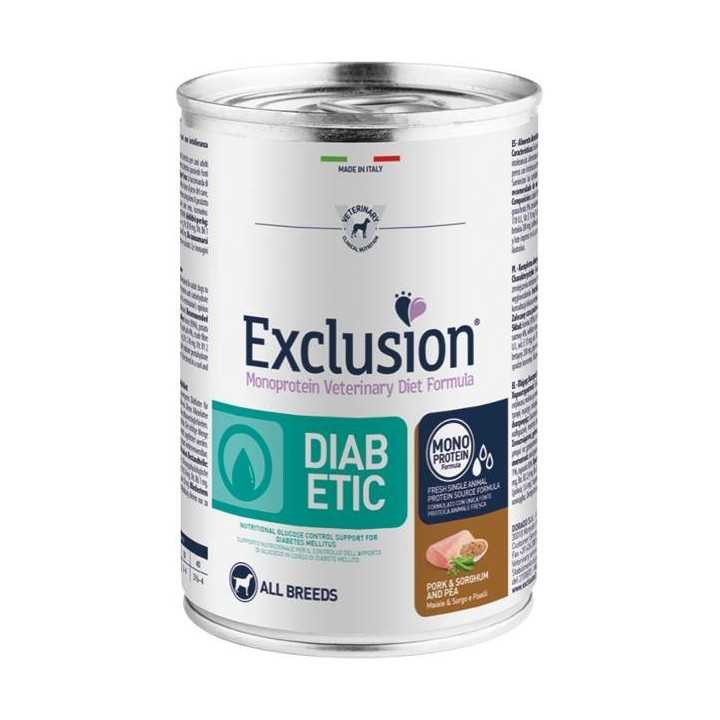 Exclusion Diet Diabetic Maiale, Sorgo & Piselli 400 Gr.