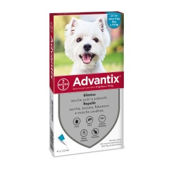 Elanco Advantix Spot-On Per Cani 4-10 Kg. 4 Pipette