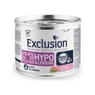 Exclusion Diet Hypoallergenic Puppy Maiale & Piselli 200 Gr.