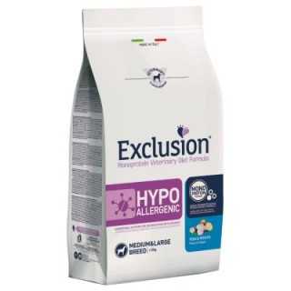 Exclusion Diet Medium/Large Hypoallergenic Pesce & Patate 12 Kg.