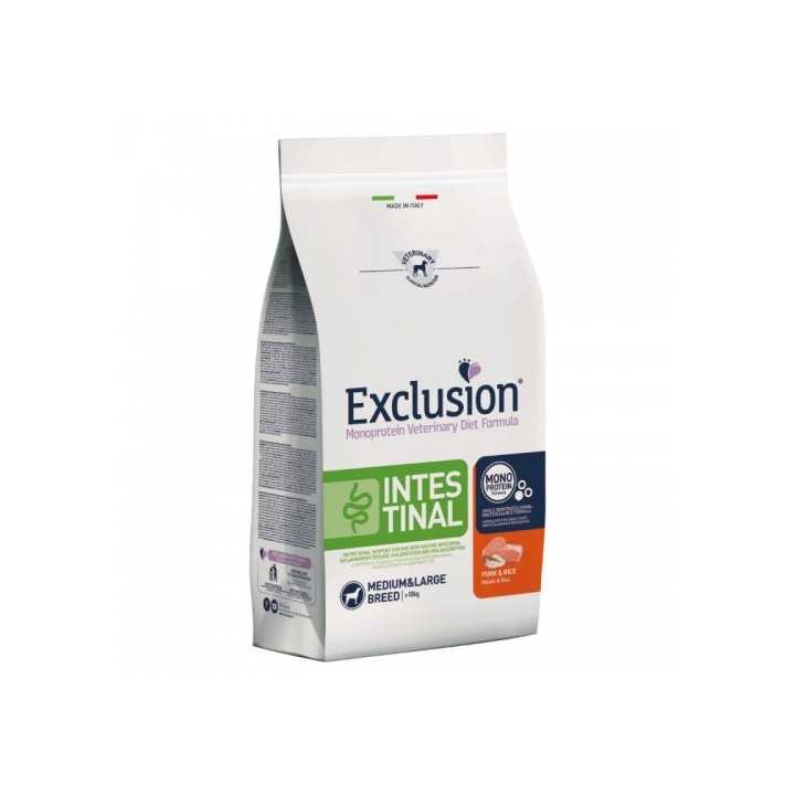 Exclusion Diet Medium/Large Intestinal Maiale & Riso 12 Kg.