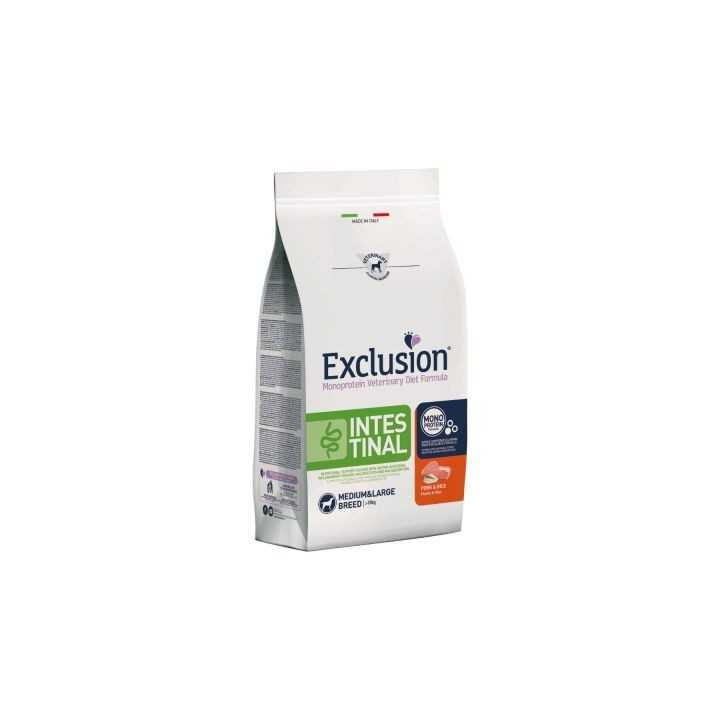 Exclusion Diet Medium/Large Intestinal Maiale & Riso 2 Kg.