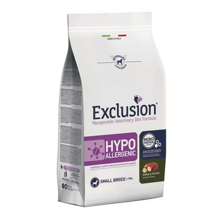 Exclusion Diet Small Hypoallergenic Cavallo & Patate 2 Kg.