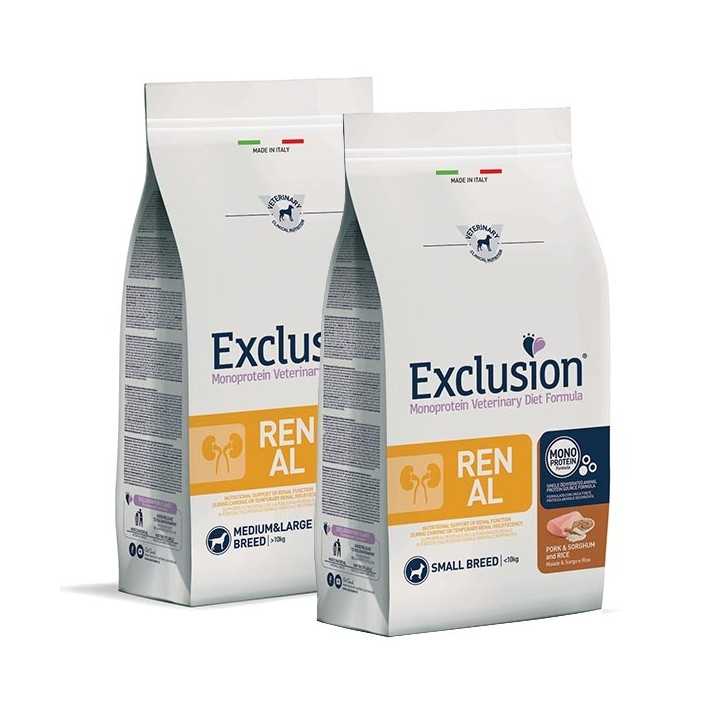 Exclusion Diet Small Renal Maiale, Sorgo & Riso 2 Kg.