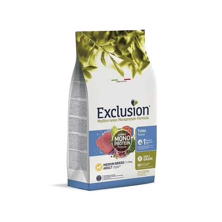 Exclusion Monoprotein Adult Medium Tonno 3 Kg.