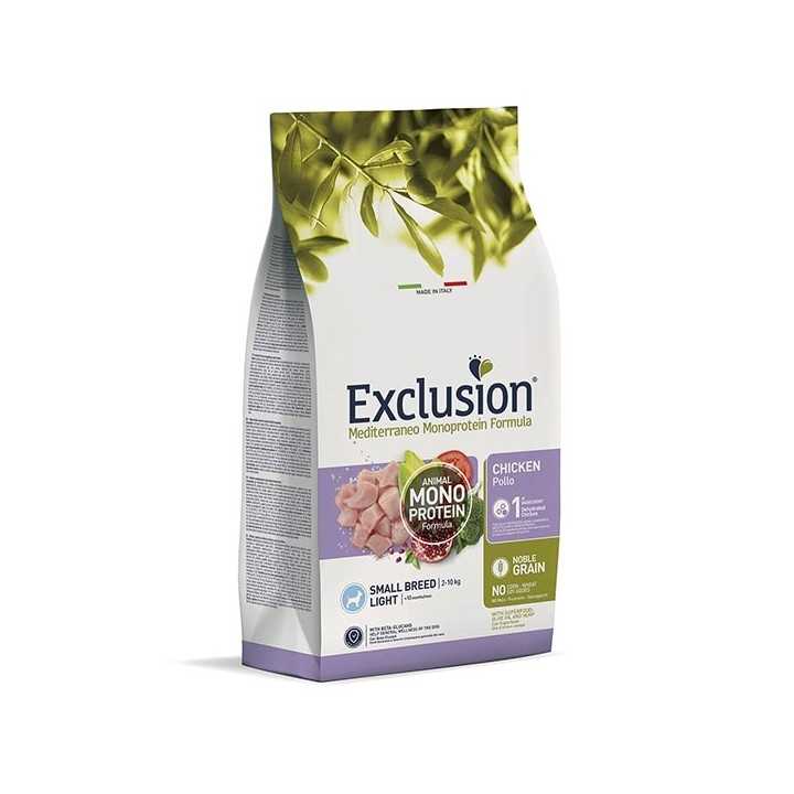 Exclusion Monoprotein Adult Small Light Pollo 500 Gr.