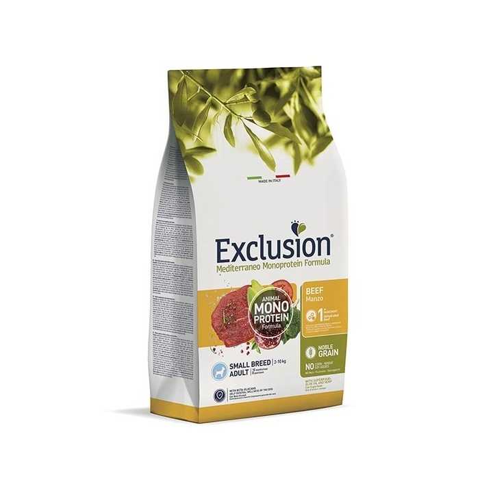 Exclusion Monoprotein Adult Small Manzo 2 Kg.