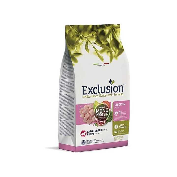 Exclusion Monoprotein Puppy Large Pollo 12 Kg.