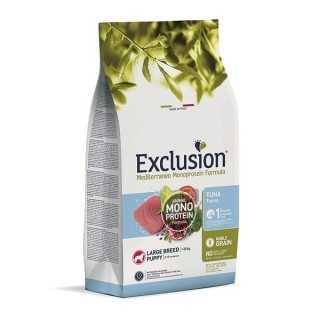 Exclusion Monoprotein Puppy Large Tonno 12 Kg.