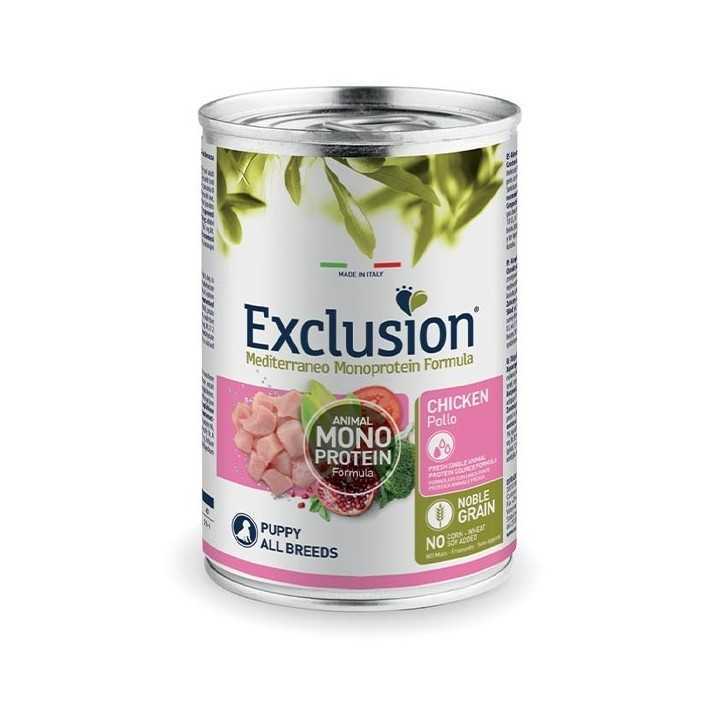 Exclusion Monoprotein Puppy Pollo 400 Gr.