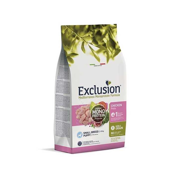 Exclusion Monoprotein Puppy Small Pollo 2 Kg.