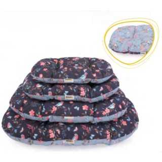 Fabotex Cuscino Ovale "Robin" Double Face Diam. 60 Cm.