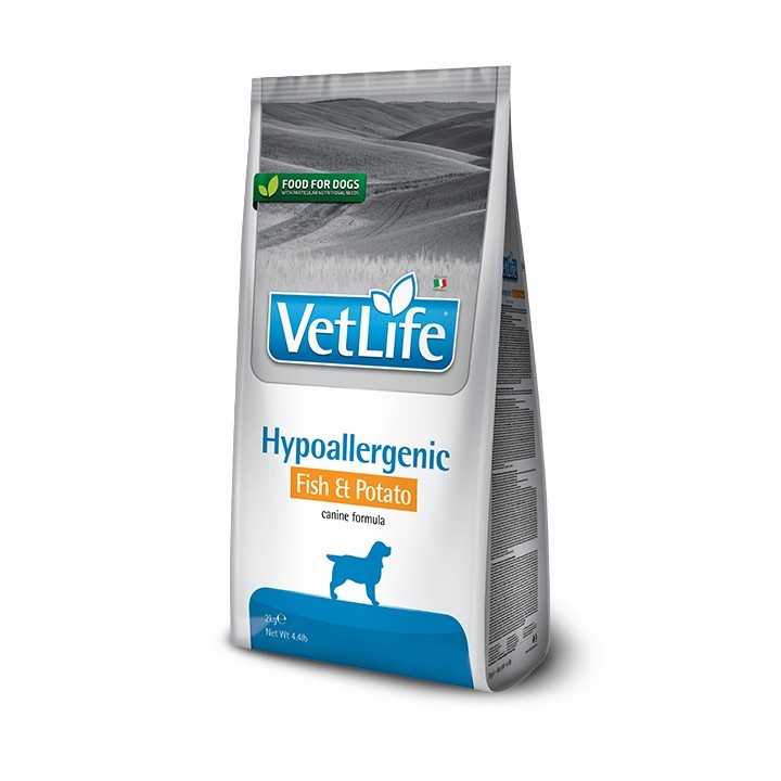 Farmina Vet Life Canine Hypoallergenic Pesce & Patate 2 Kg.