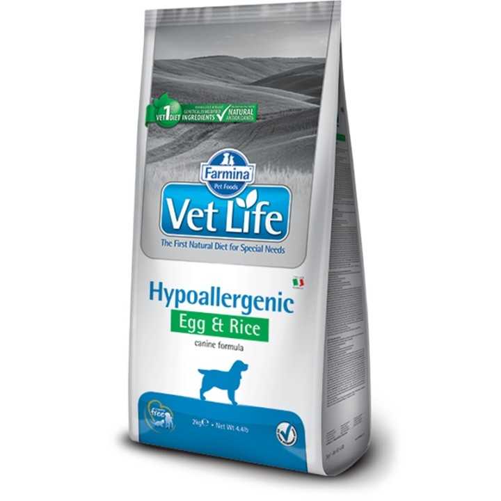 Farmina Vet Life Canine Hypoallergenic Uova & Riso 12 Kg.
