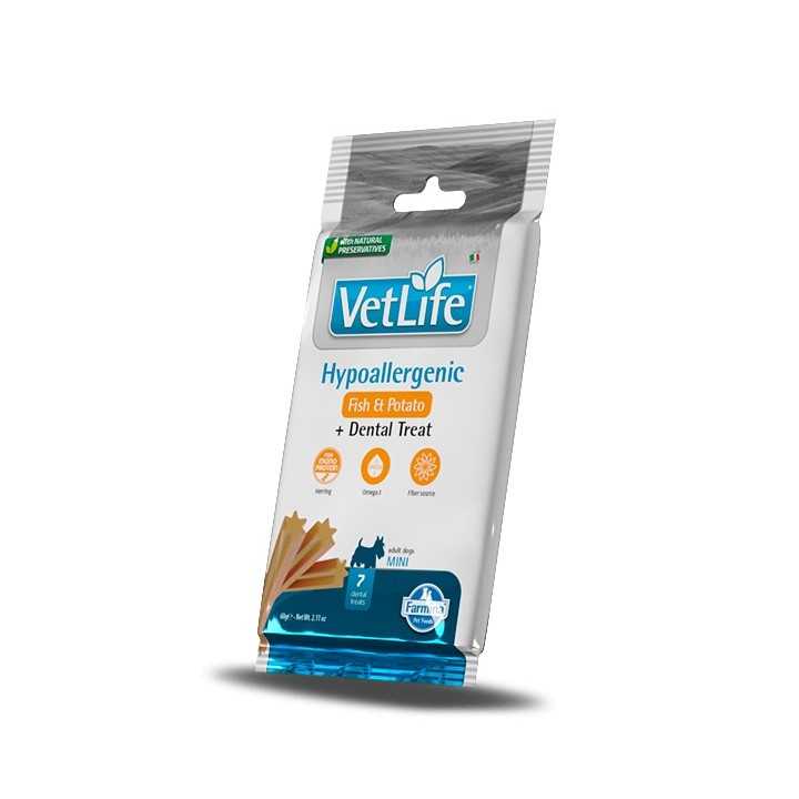 Farmina Vet Life Canine Treat Hypo Adult Mini Pesce & Patate 60 Gr.