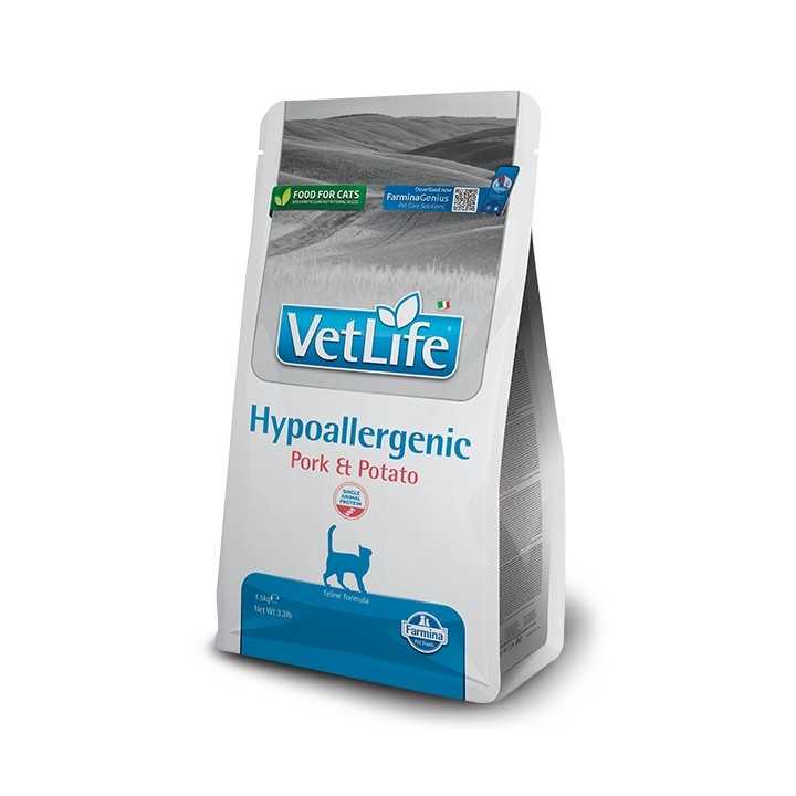 Farmina Vet Life Feline Hypoallergenic Maiale & Patate 400 Gr.