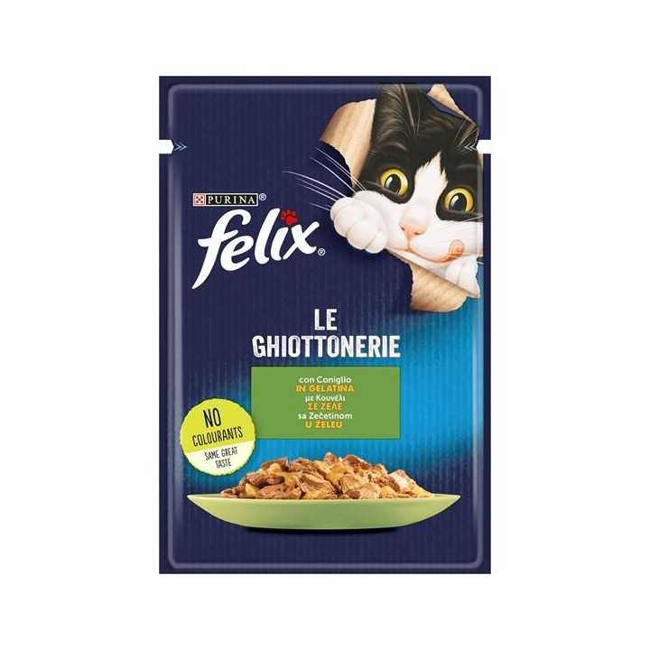 Felix Le Ghiottonerie Coniglio In Gelatina 85 Gr.