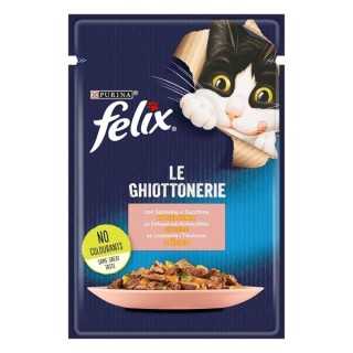 Felix Le Ghiottonerie Salmone & Zucchine In Gelatina 85 Gr.