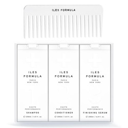 Haute Performance Signature Collection: Shampoo + Conditioner + Finishing Serum - Iles Formula