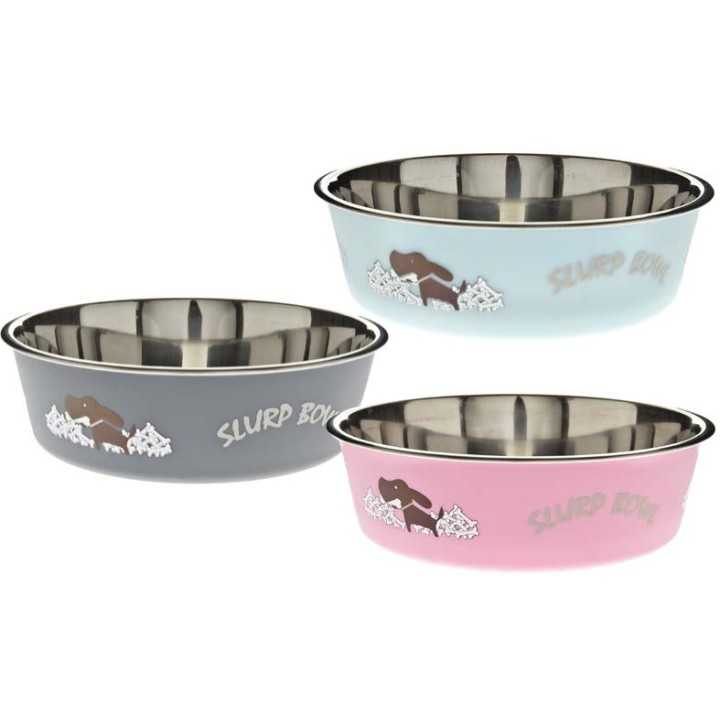 Ferribiella Ciotola Fuss-Bella Tg. S (Diam. 14 Cm. / 450 Ml.) Rosa