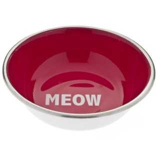 Ferribiella Ciotola Meow Inox 350 Ml. Rossa