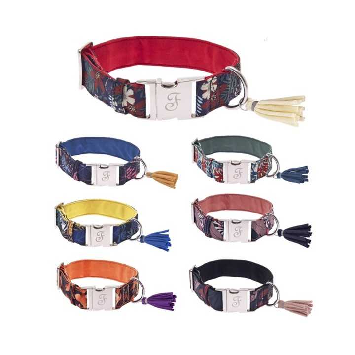 Ferribiella Collare Kami Tg.L (3,8 X 35-56 Cm.) Arancione