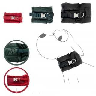 Ferribiella Collare Nuvola Tg. L (42-55 / 12 Cm.) Nero