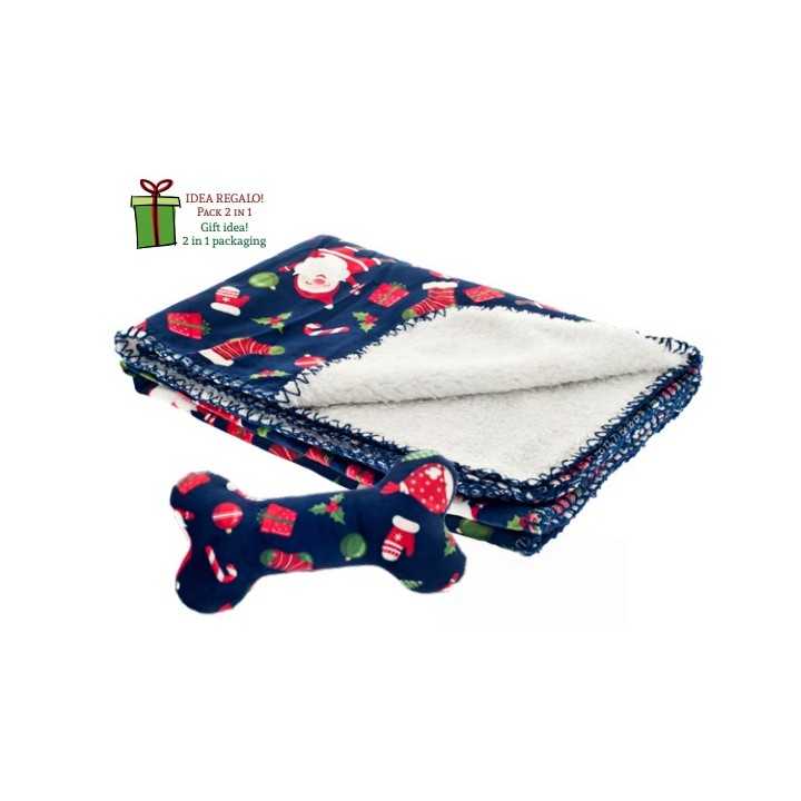 Ferribiella Copertina Con Gioco Xmas 100 X 70 Cm.