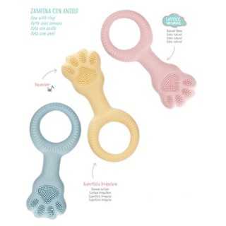 Ferribiella Gioco Zampina Lattice Con Anello 12,8 Cm.