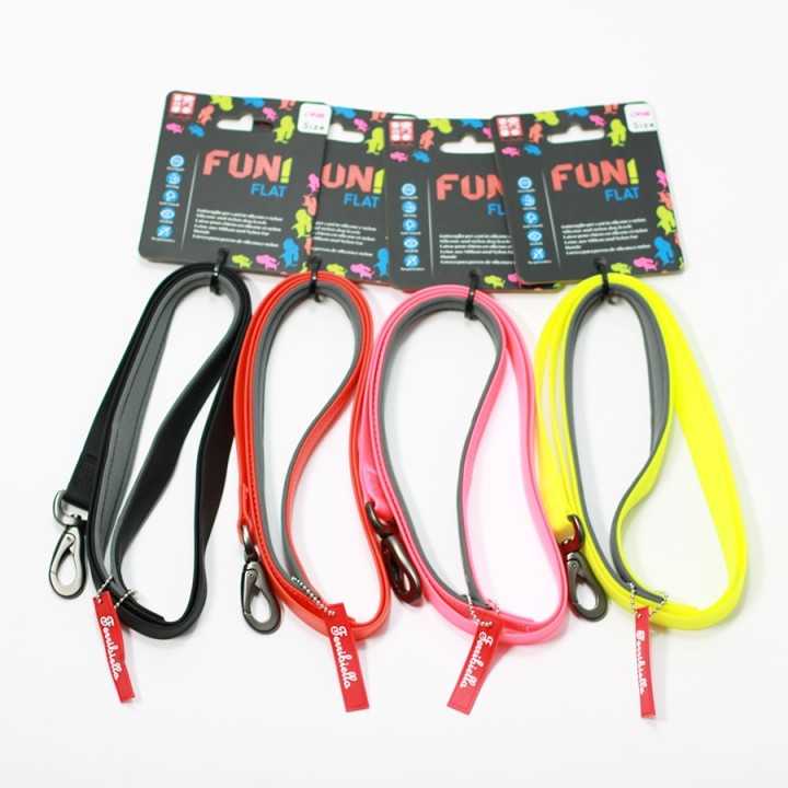 Ferribiella Guinzaglio Fun Flat (2 X 120 Cm.) Rosa