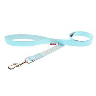 Ferribiella Guinzaglio In Nylon Con Strass (15 Mm. X 120 Cm.) Azzurro