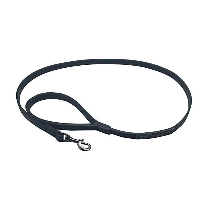 Ferribiella Guinzaglio In Pelle Brilli-Brilli (1,5 X 120 Cm.) Nero