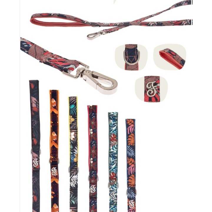 Ferribiella Guinzaglio Kami (2 X 120 Cm.) Rosa