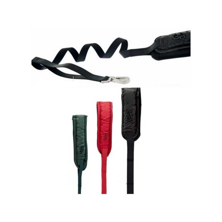 Ferribiella Guinzaglio Nuvola Silicone Tg. M (1,5 X 120 Cm.) Nero