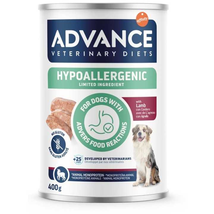 Affinity Advance Vet Diets Dog Hypoallergenic Agnello 400 Gr.