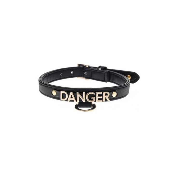 Ferribiella Le Dangerouge Collare "Danger" Tg.S (1,5 X 22-28 Cm.)