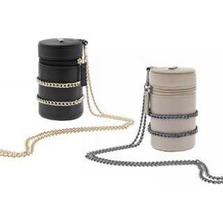 Ferribiella Le Dangerouge Pochette (Diam. 7 X 12 Cm.) Nero