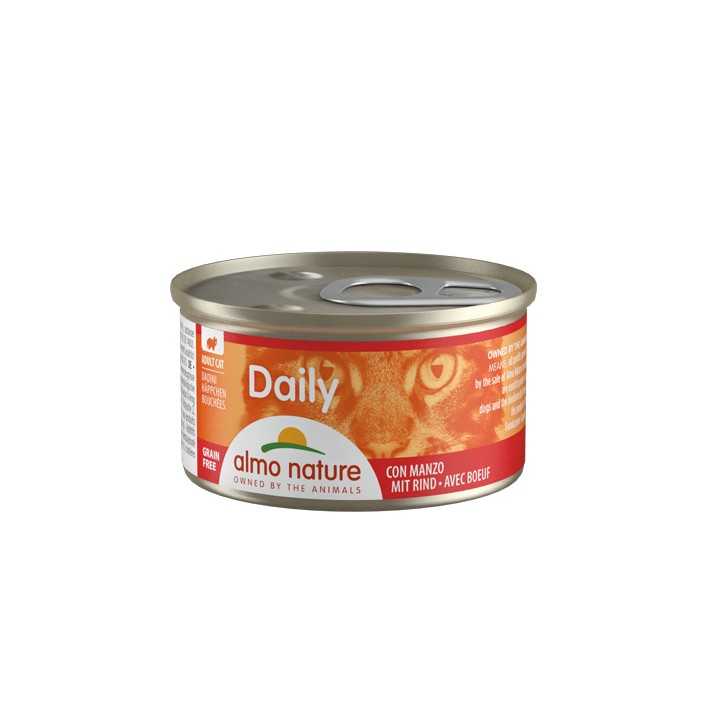 Almo Nature Cat Daily Dadini Manzo 85 Gr.