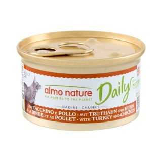Almo Nature Cat Daily Dadini Tacchino & Pollo 85 Gr.