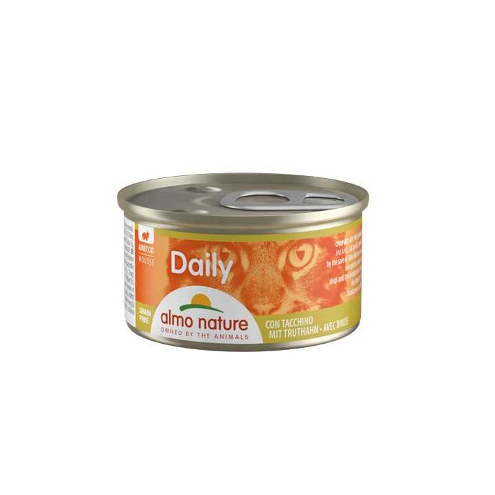 Almo Nature Cat Daily Mousse Tacchino 85 Gr.