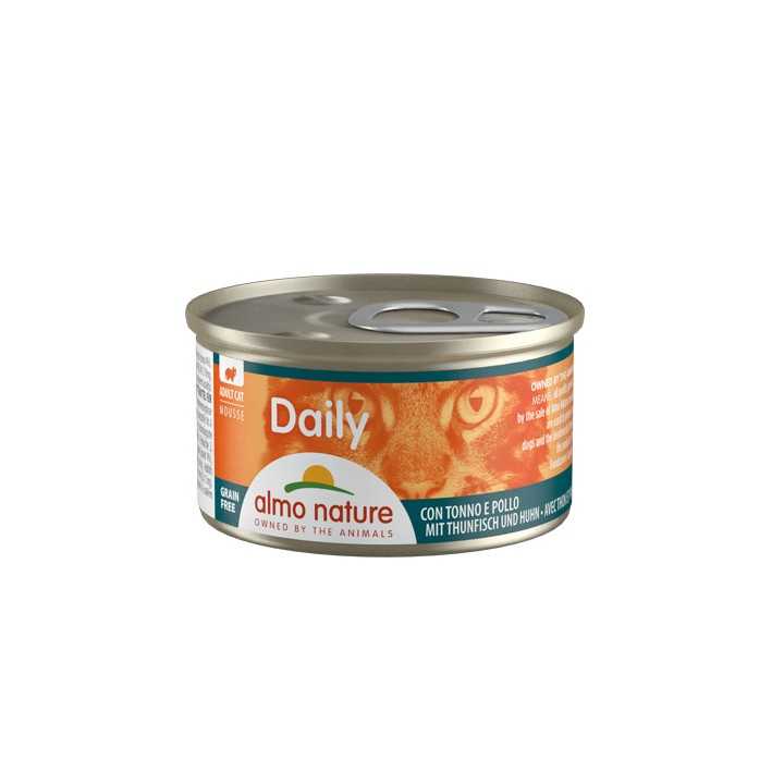 Almo Nature Cat Daily Mousse Tonno & Pollo 85 Gr.