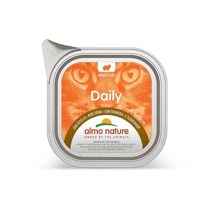 Almo Nature Cat Daily Vitello 100 Gr.