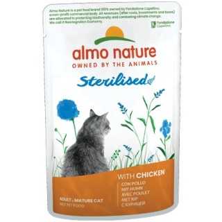 Almo Nature Cat Functional Sterilised Pollo 70 Gr.