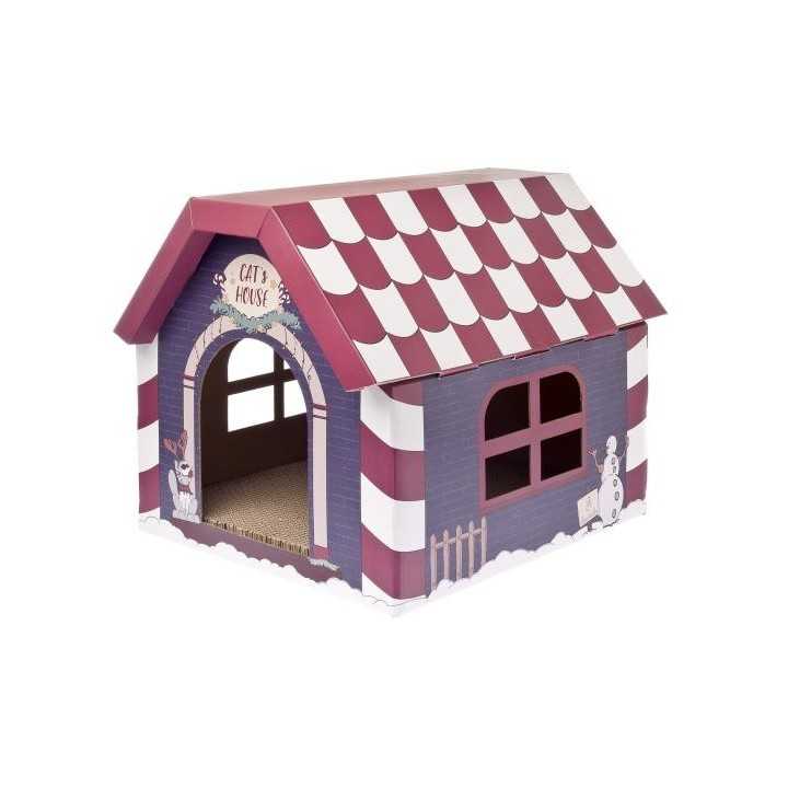 Ferribiella Tiragraffi Casetta Di Natale (45,5 X 36,5 X 35 Cm.)