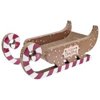 Ferribiella Tiragraffi Slitta Natalizia (50 X 20 X 25 Cm.)