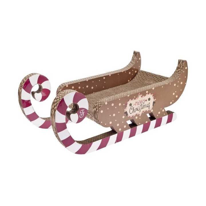 Ferribiella Tiragraffi Slitta Natalizia (50 X 20 X 25 Cm.)