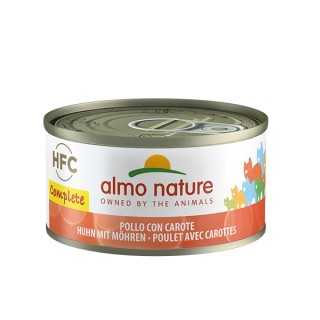 Almo Nature Cat Hfc Complete Pollo & Carote 70 Gr.
