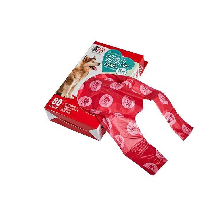 Flair Pet Sacchetti Igienici Con Manici 80 Pz.