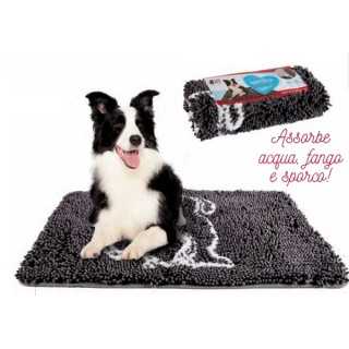 Flair Pet Tappeto In Microfibra 80 X 50 X 2,5 Cm.
