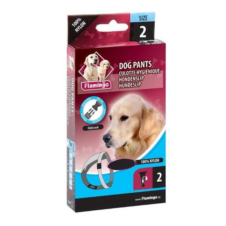 Flamingo Dog Pants Mutandina Igienica Tg. 2 (32-39 Cm.)